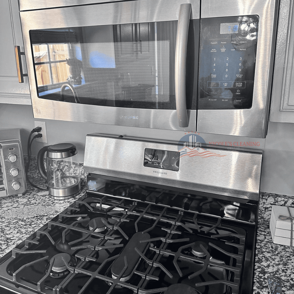 Pristine apartment hallway after professional cleaning