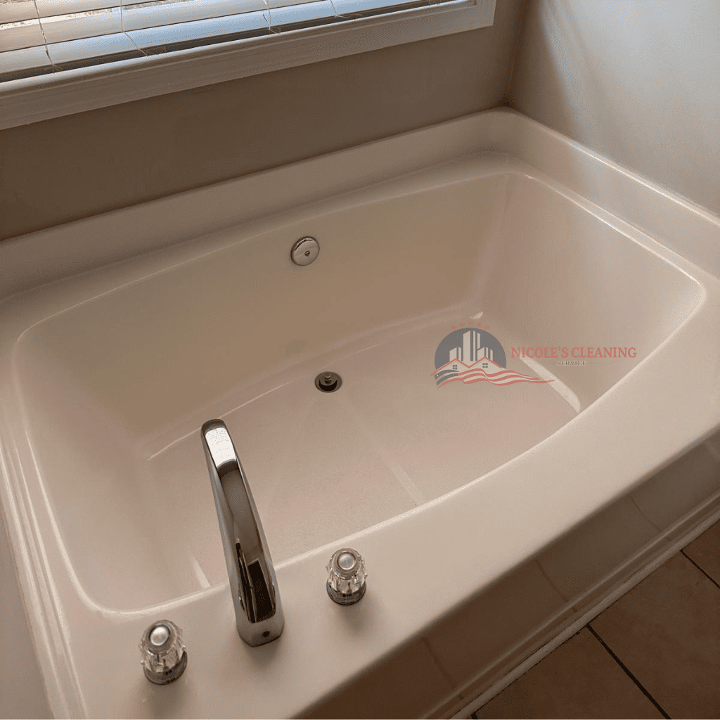 Pristine apartment hallway after professional cleaning